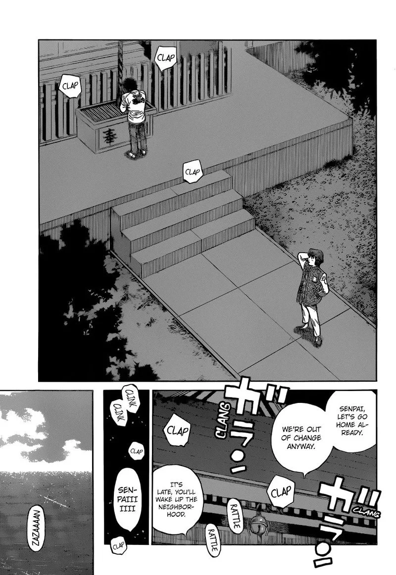 Hajime no Ippo Chapter 1322 page 7