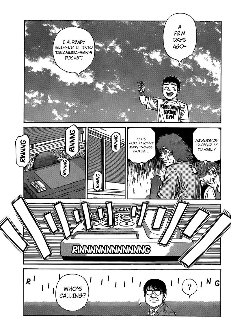 Hajime no Ippo Chapter 1322 page 15
