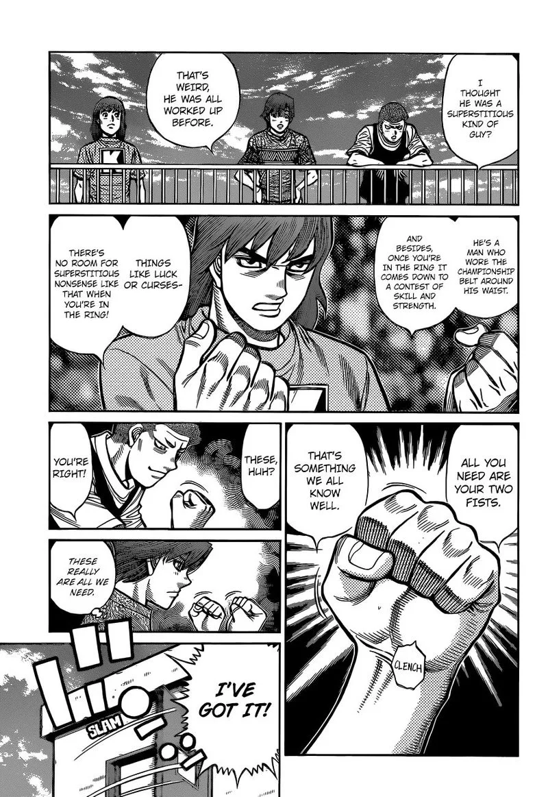 Hajime no Ippo Chapter 1322 page 11