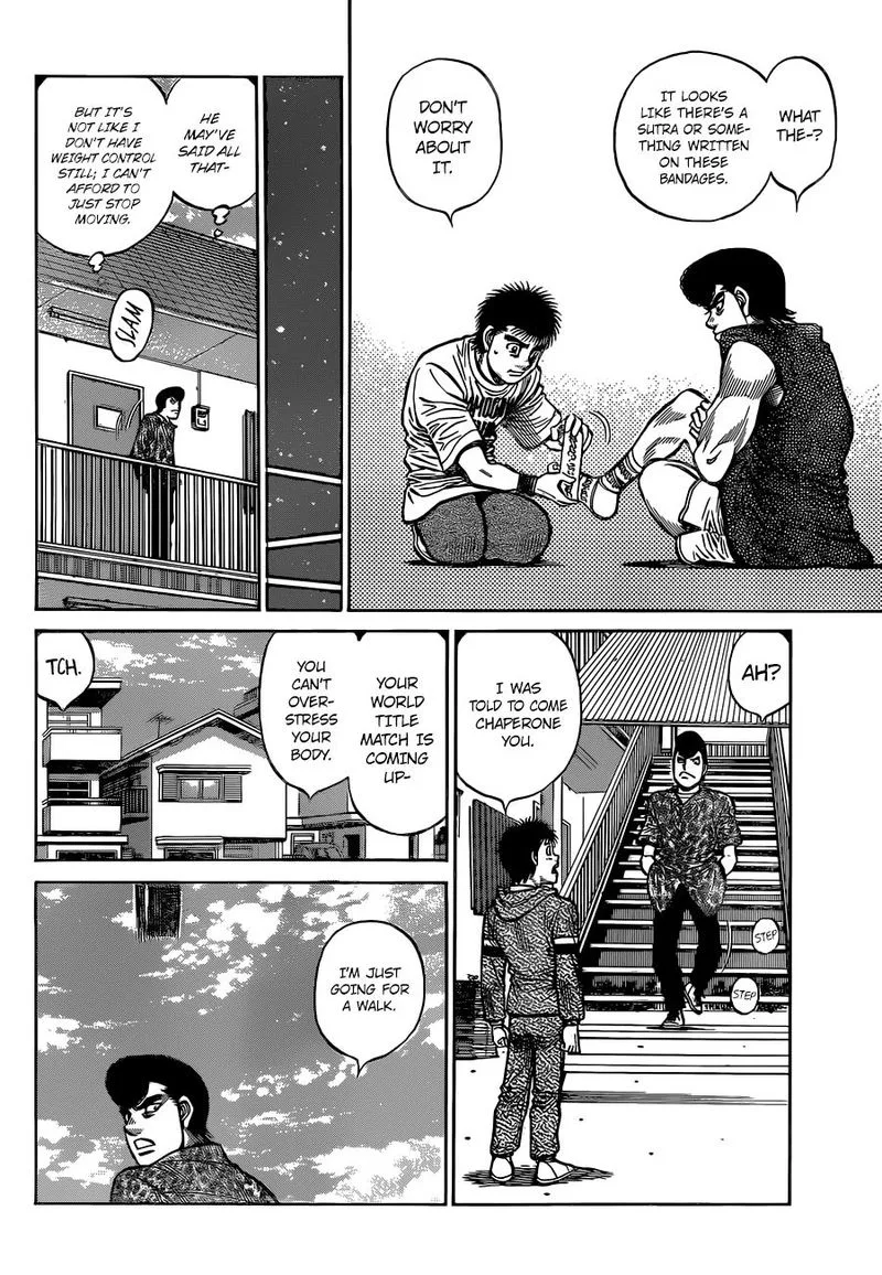 Hajime no Ippo Chapter 1323 page 14