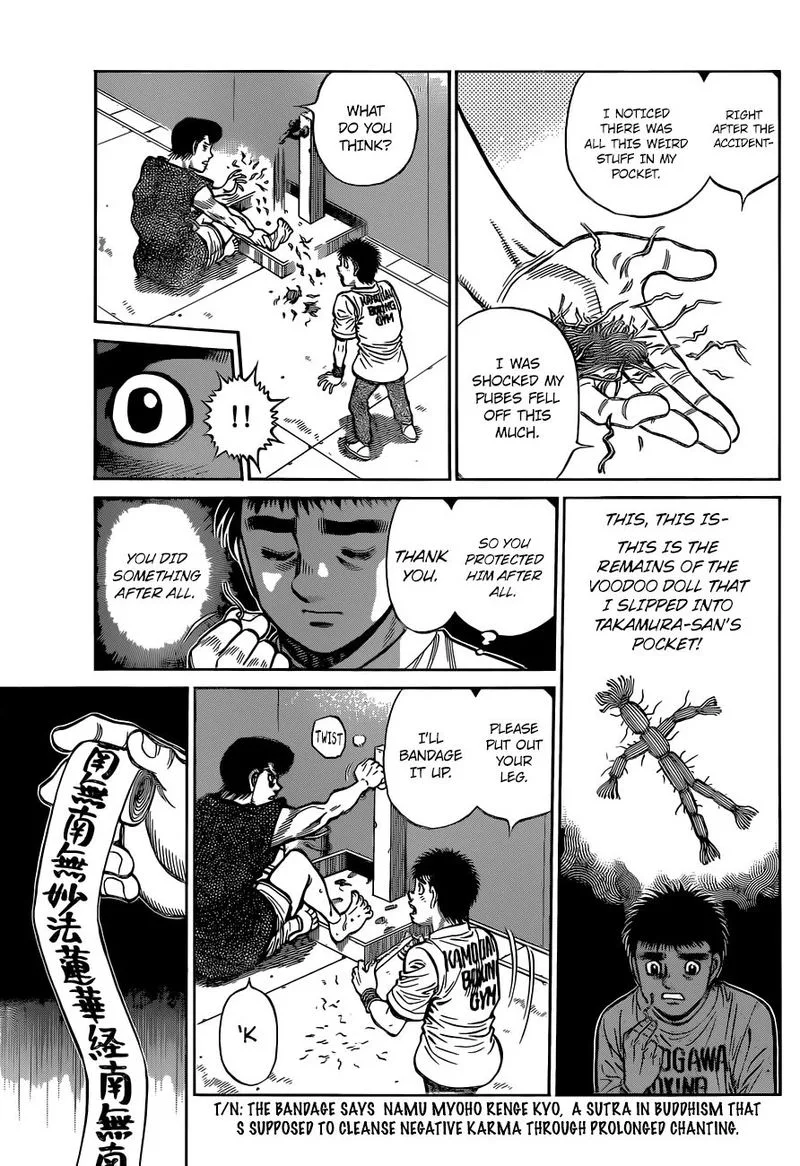 Hajime no Ippo Chapter 1323 page 13