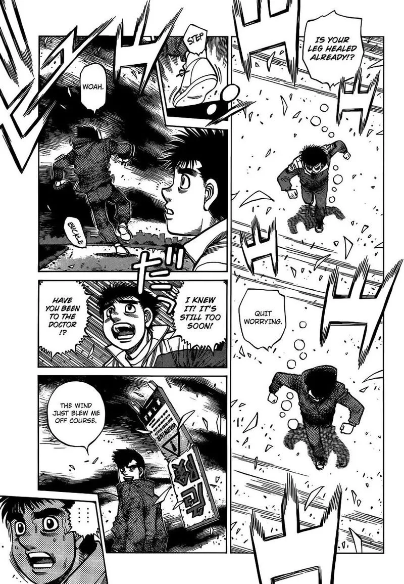 Hajime no Ippo Chapter 1324 page 5