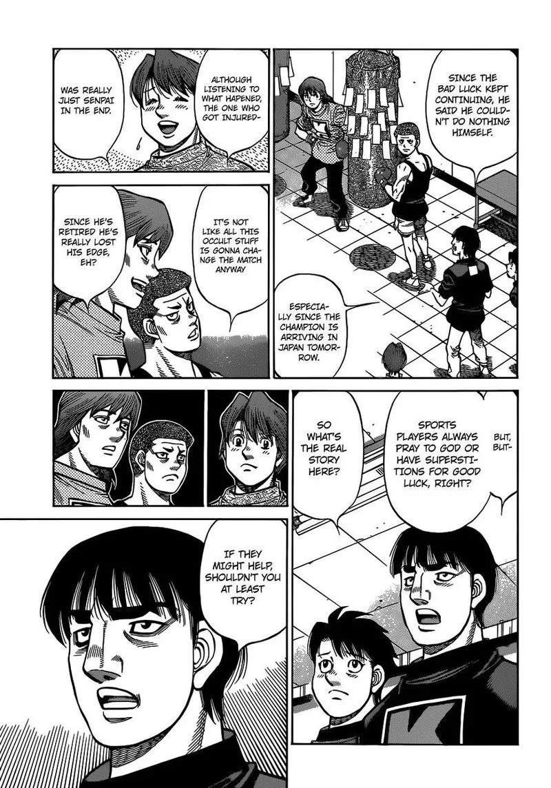 Hajime no Ippo Chapter 1324 page 11