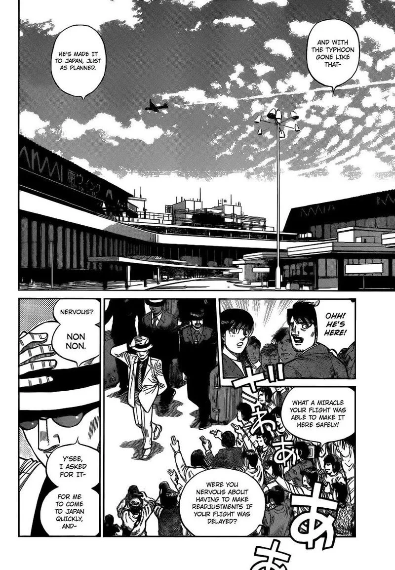 Hajime no Ippo Chapter 1325 page 4