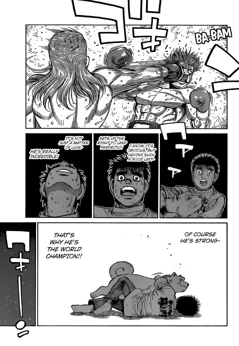 Hajime no Ippo Chapter 1326 page 5