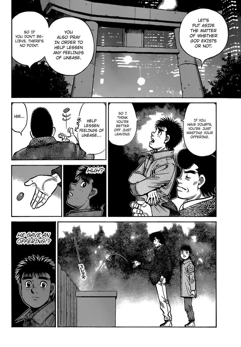 Hajime no Ippo Chapter 1329 page 4
