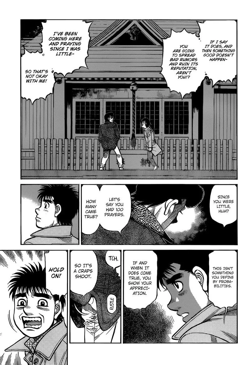 Hajime no Ippo Chapter 1329 page 3
