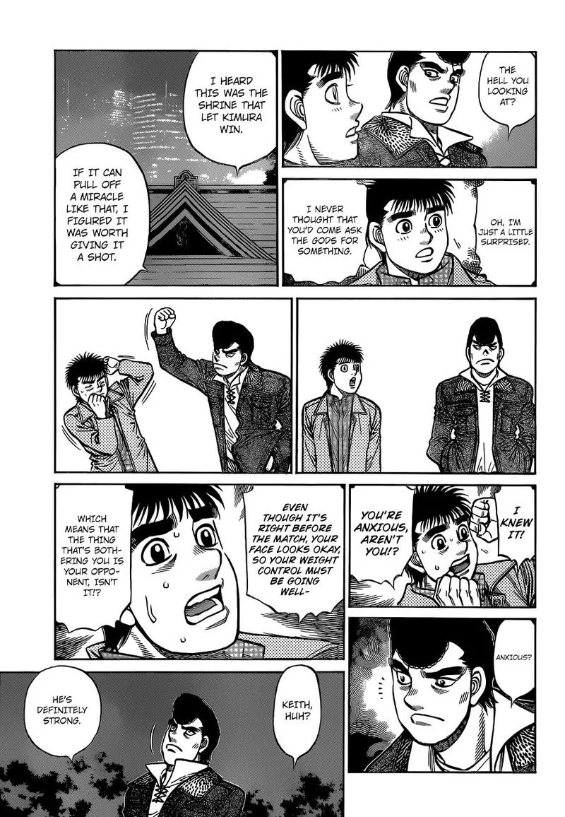 Hajime no Ippo Chapter 1329 page 5