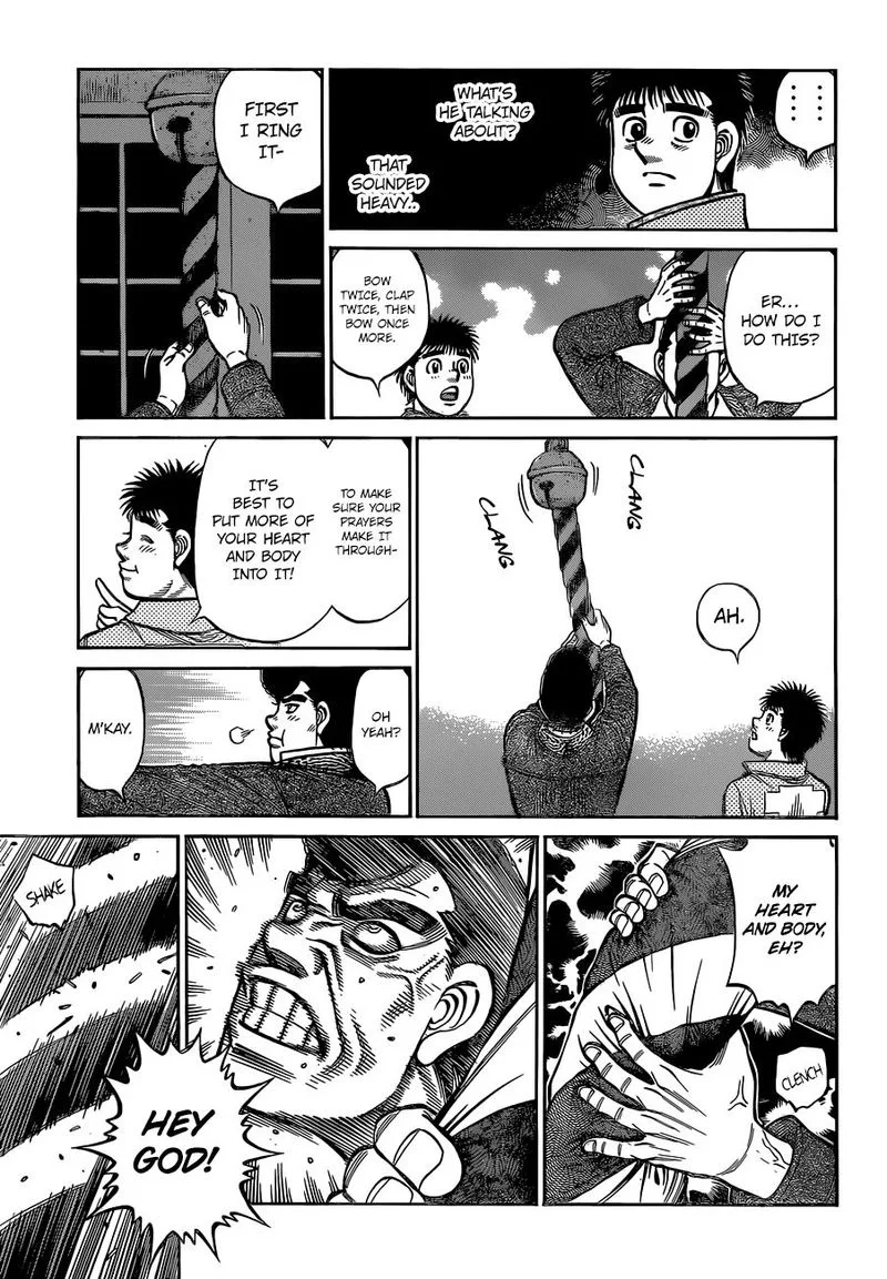 Hajime no Ippo Chapter 1329 page 9