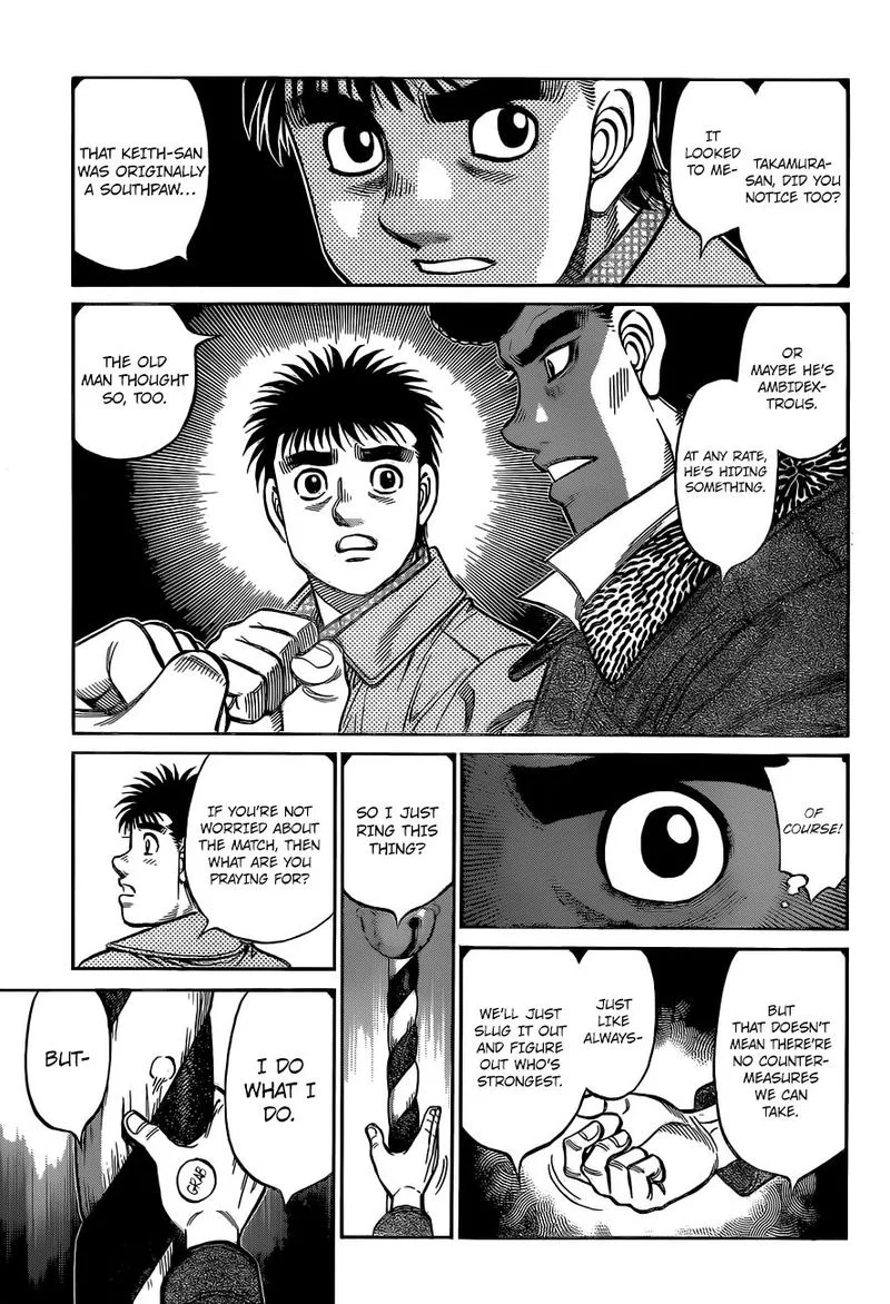 Hajime no Ippo Chapter 1329 page 7