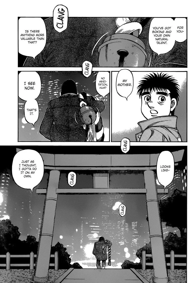 Hajime no Ippo Chapter 1329 page 13