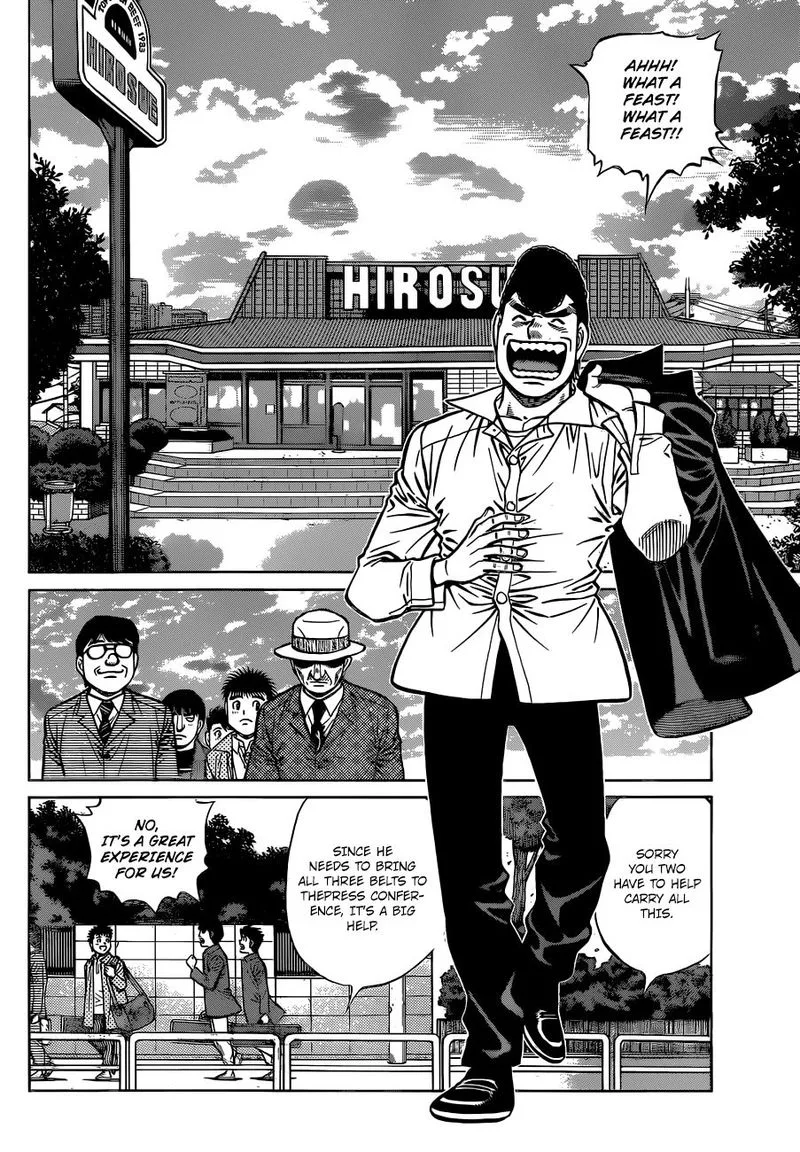 Hajime no Ippo Chapter 1330 page 2