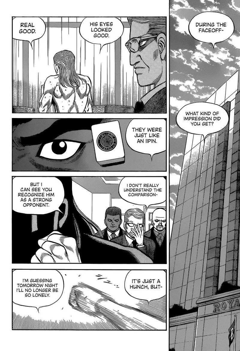 Hajime no Ippo Chapter 1330 page 9