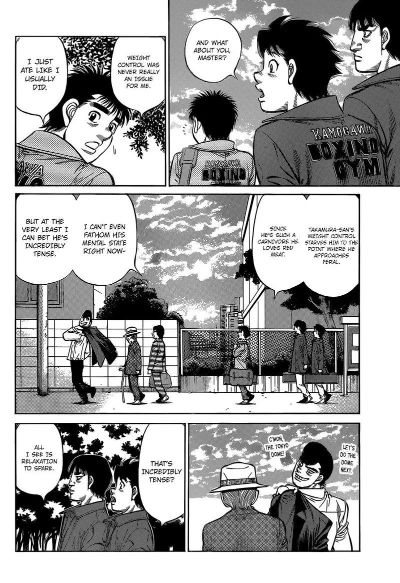 Hajime no Ippo Chapter 1330 page 4