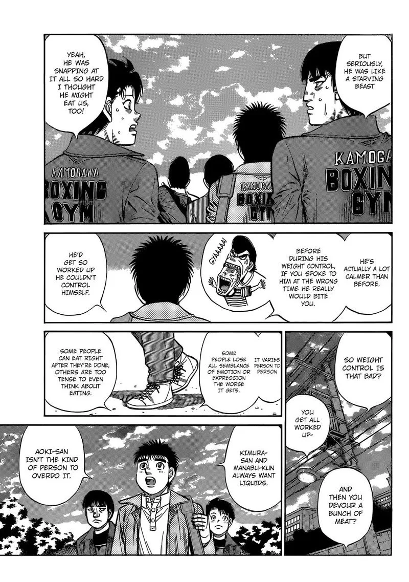 Hajime no Ippo Chapter 1330 page 3