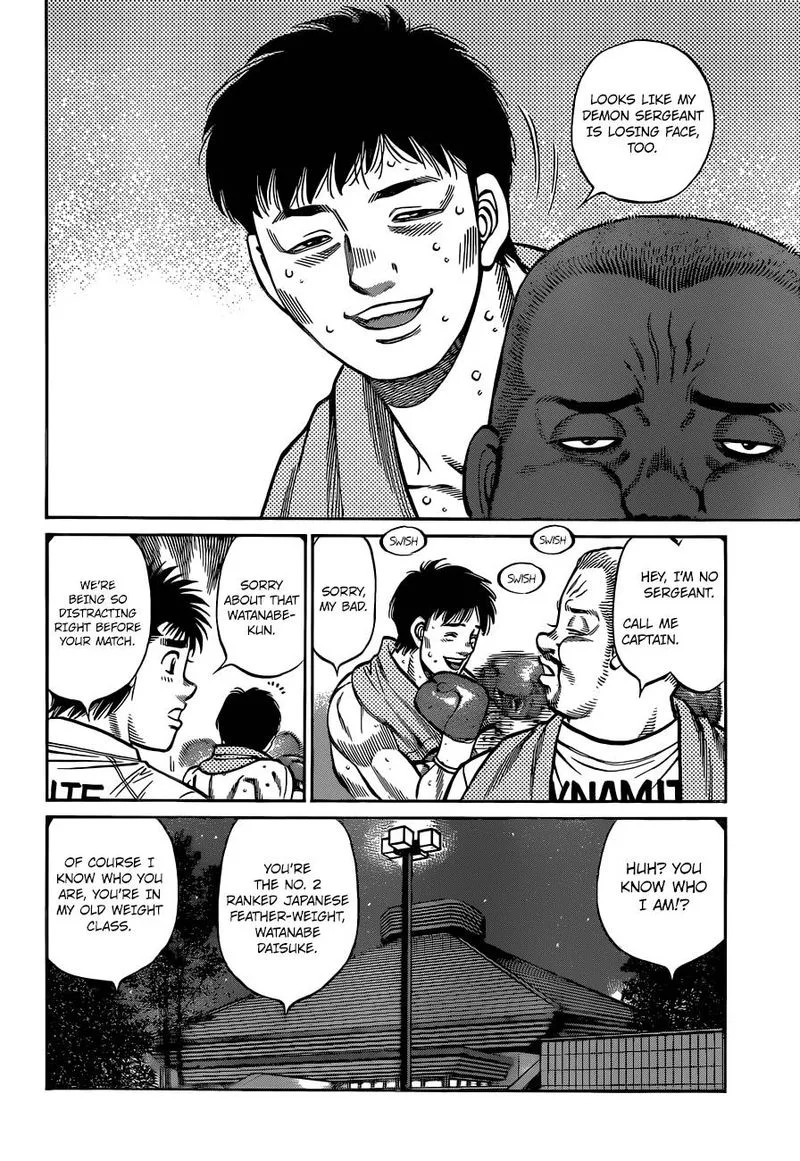 Hajime no Ippo Chapter 1332 page 6