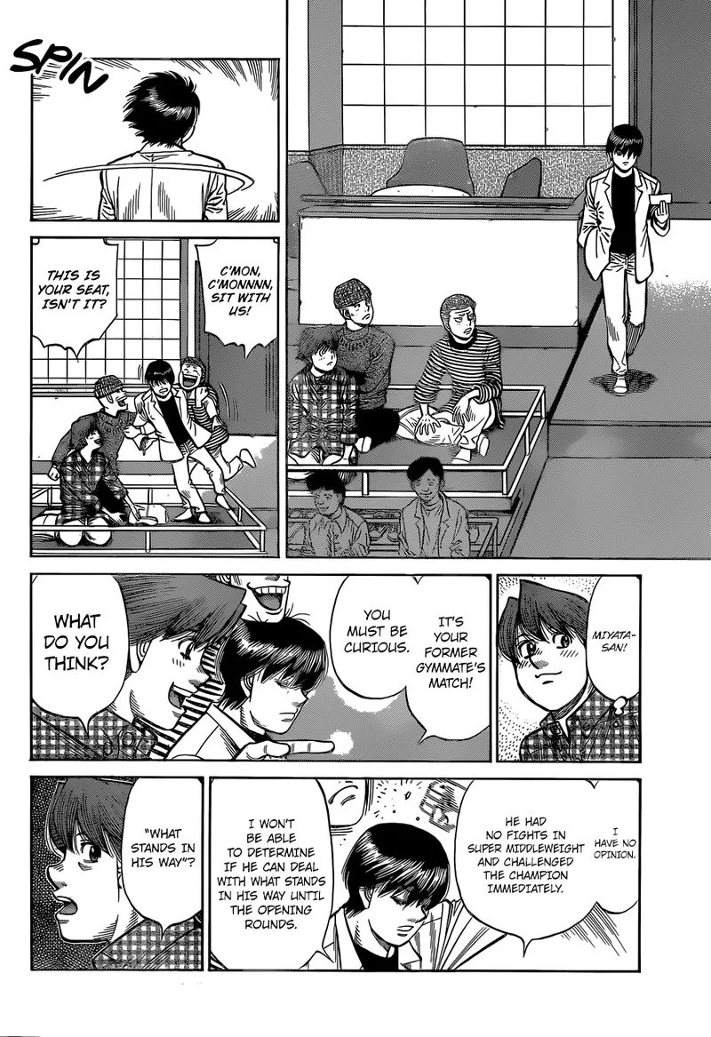 Hajime no Ippo Chapter 1333 page 12