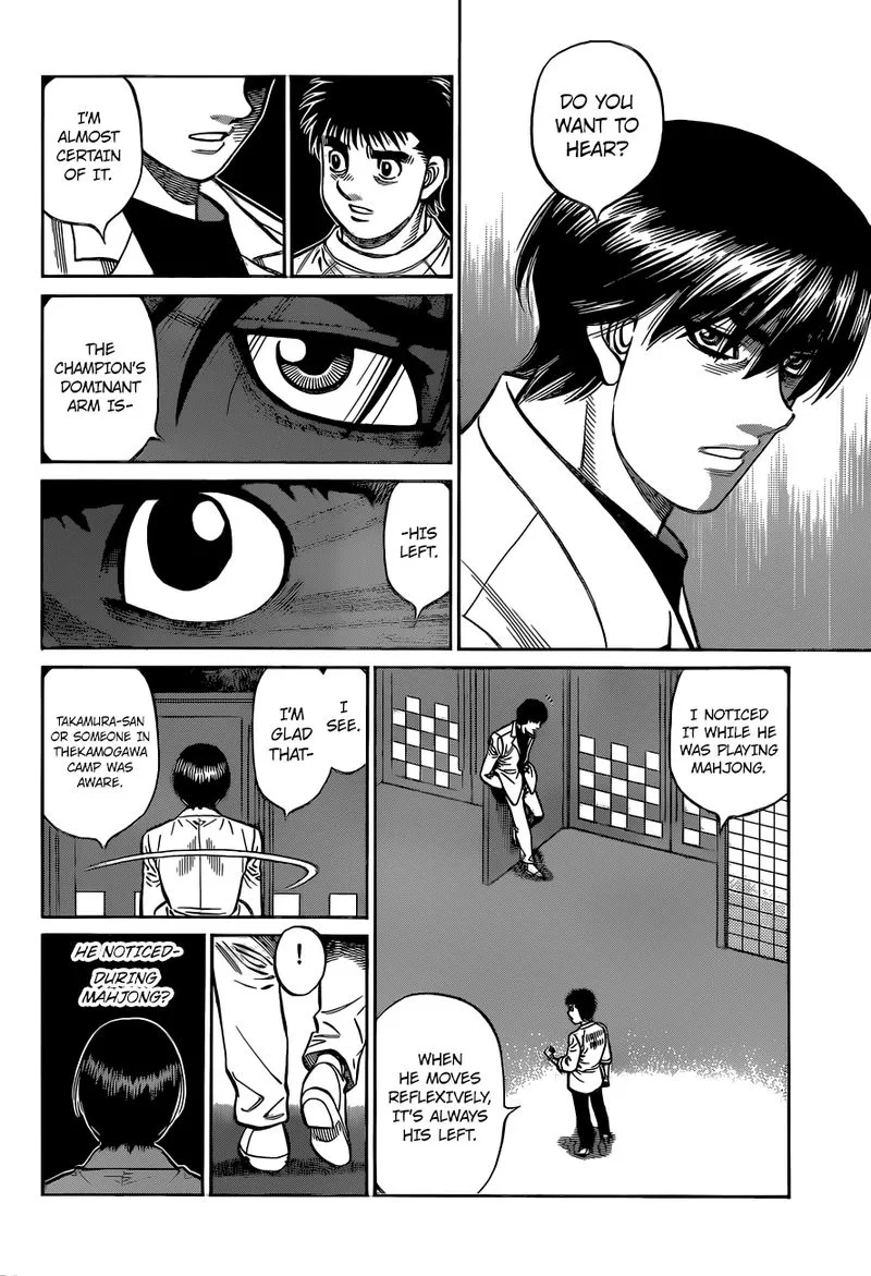 Hajime no Ippo Chapter 1333 page 6