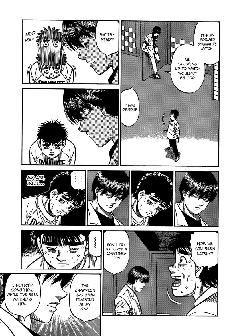 Hajime no Ippo Chapter 1333 page 5