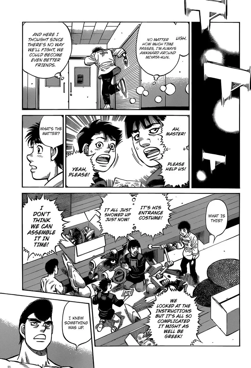 Hajime no Ippo Chapter 1333 page 9