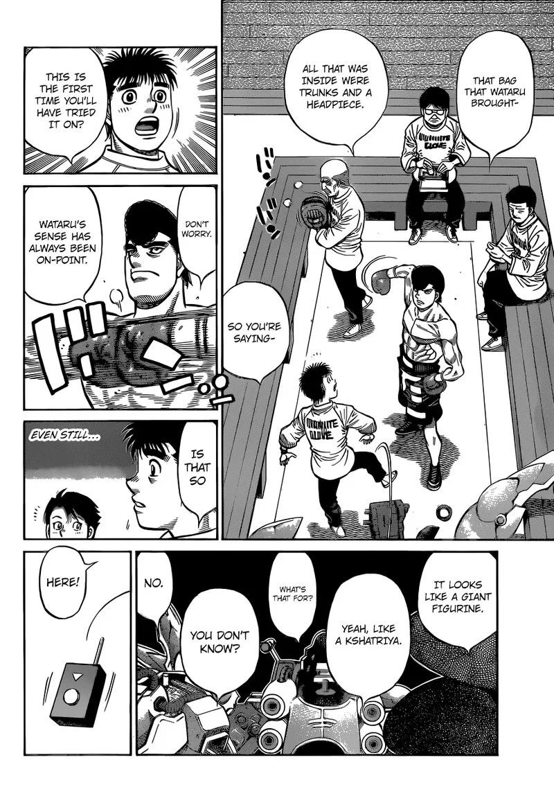 Hajime no Ippo Chapter 1333 page 10
