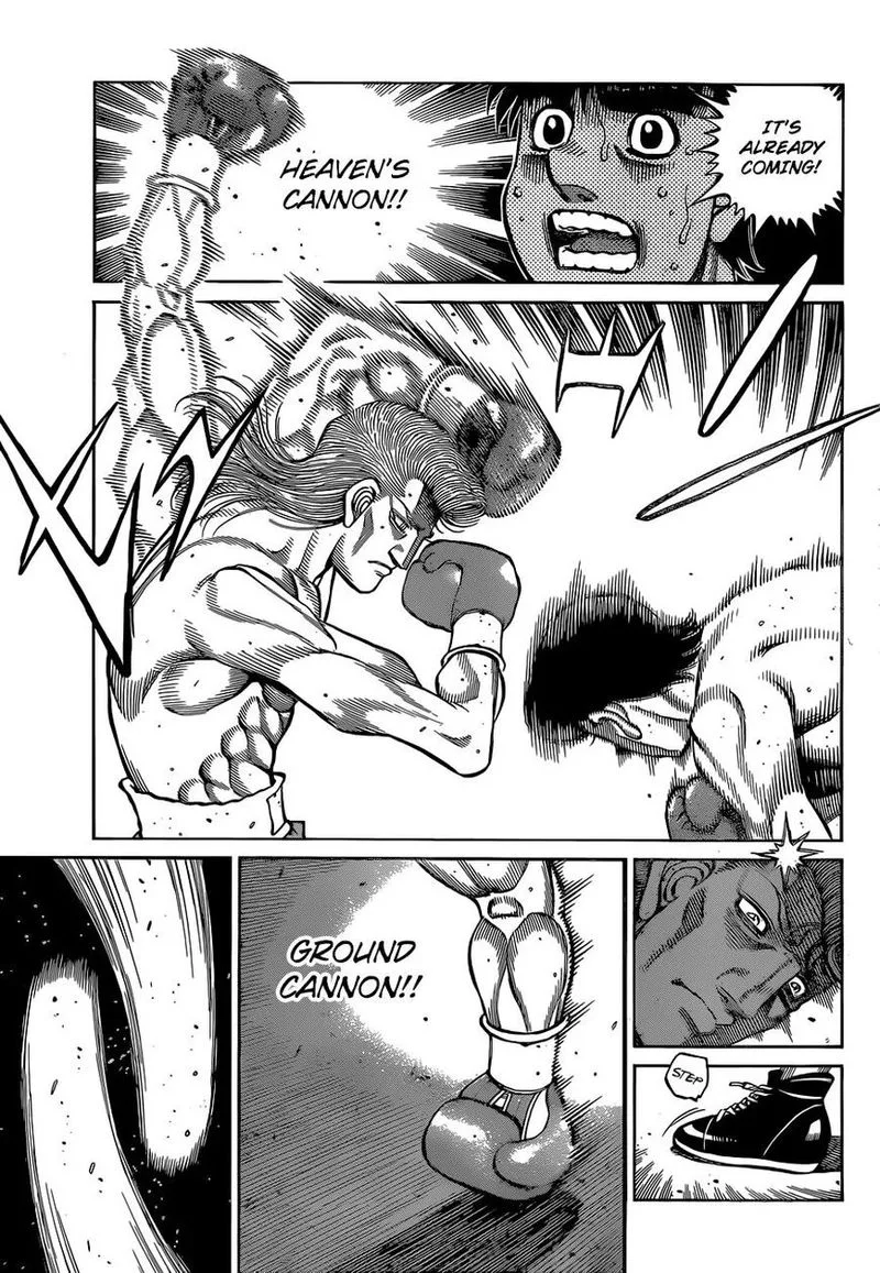 Hajime no Ippo Chapter 1335 page 5