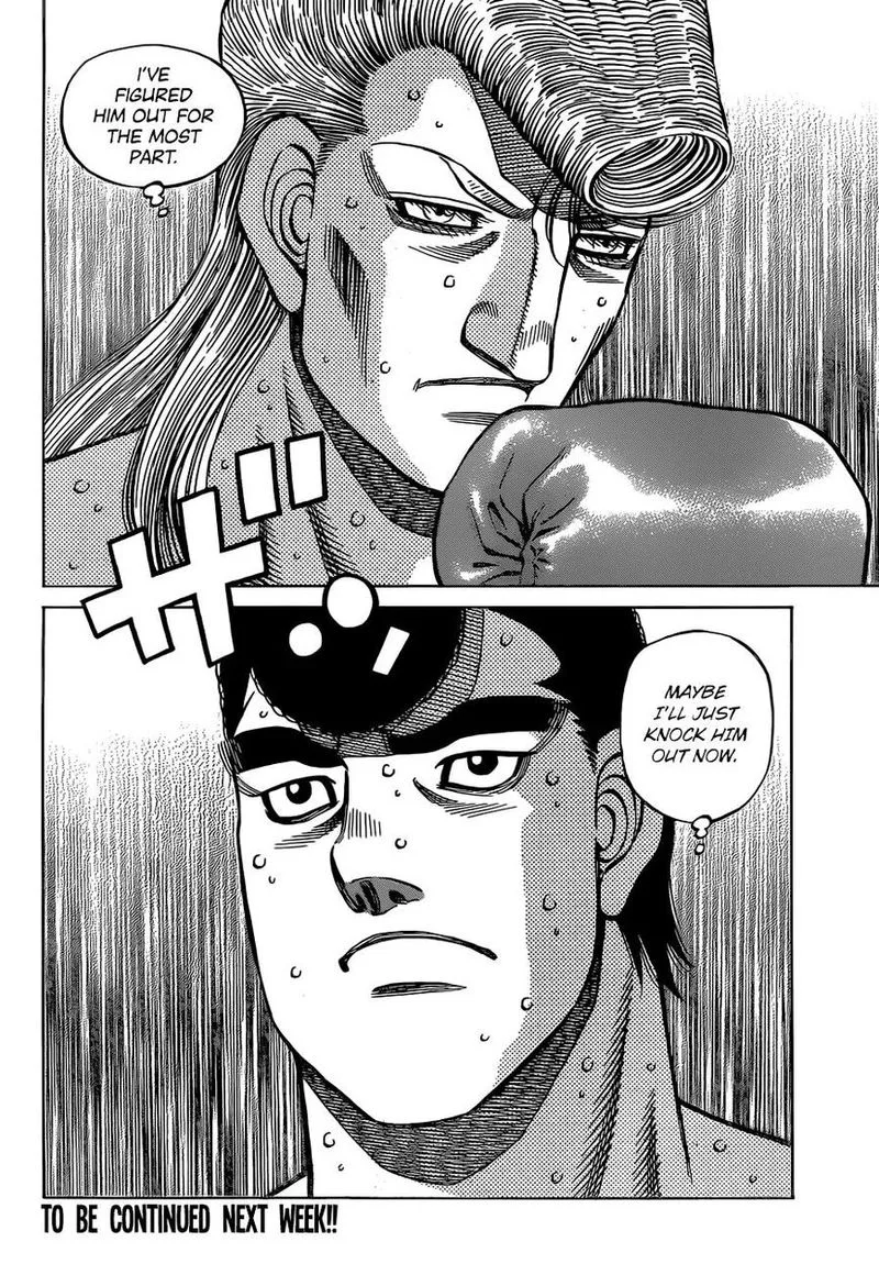 Hajime no Ippo Chapter 1336 page 10