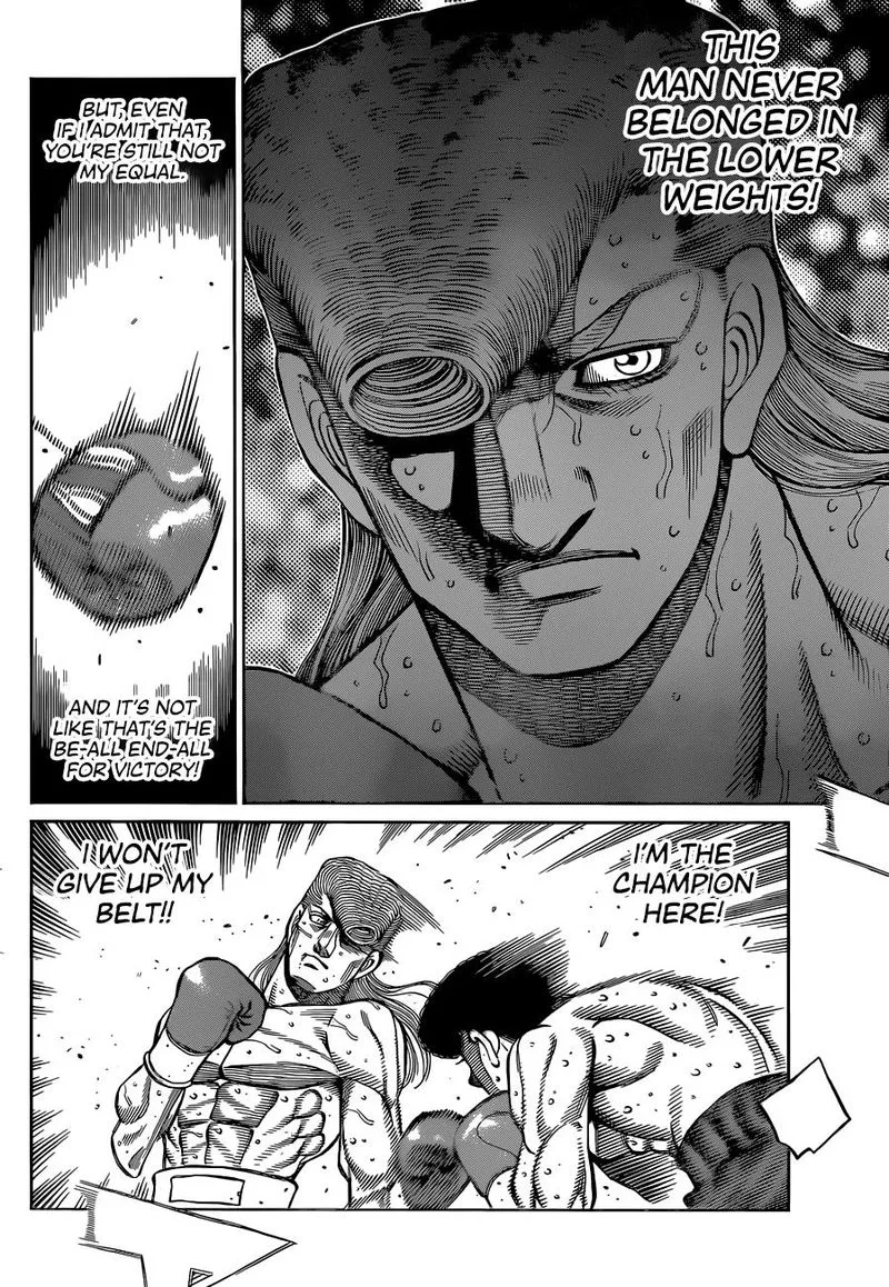 Hajime no Ippo Chapter 1339 page 4