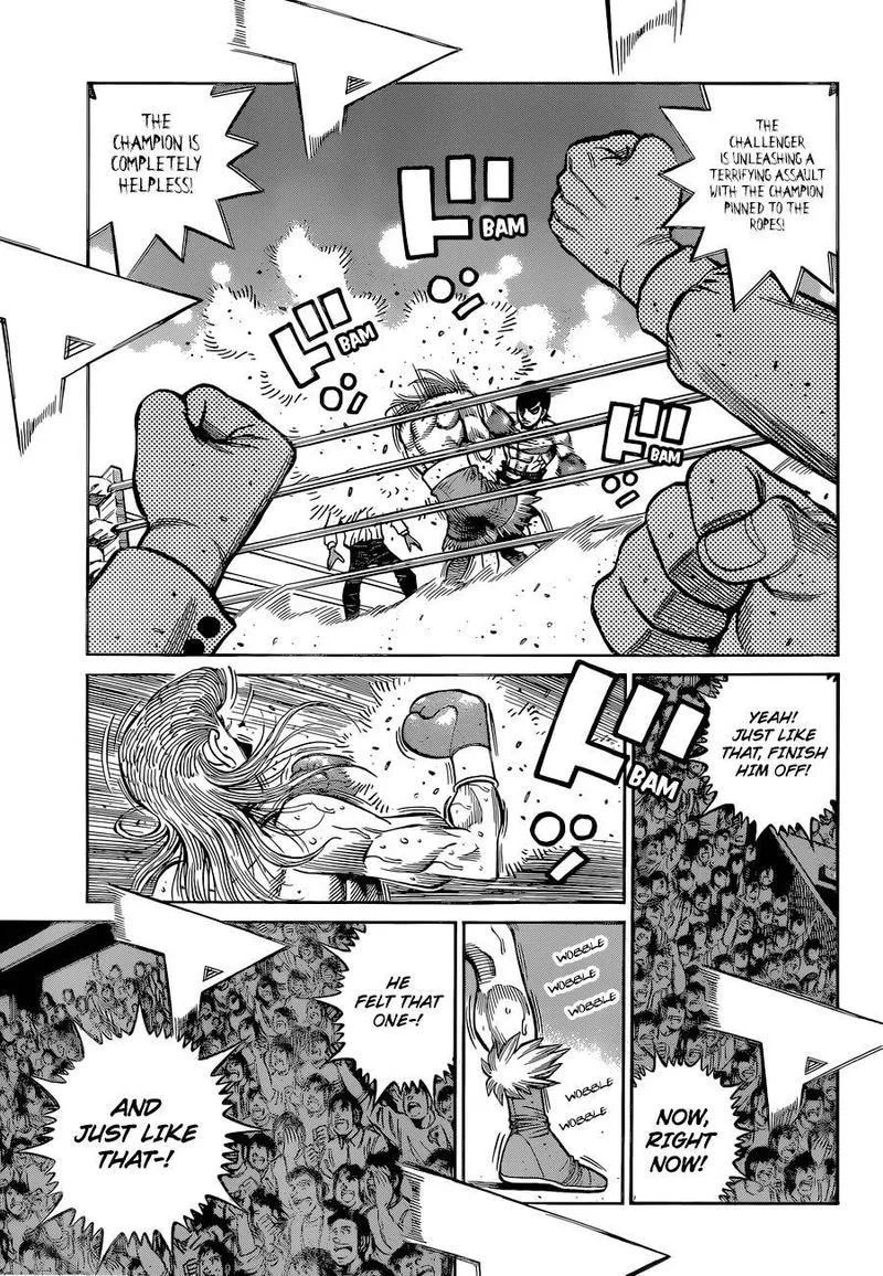 Hajime no Ippo Chapter 1341 page 15