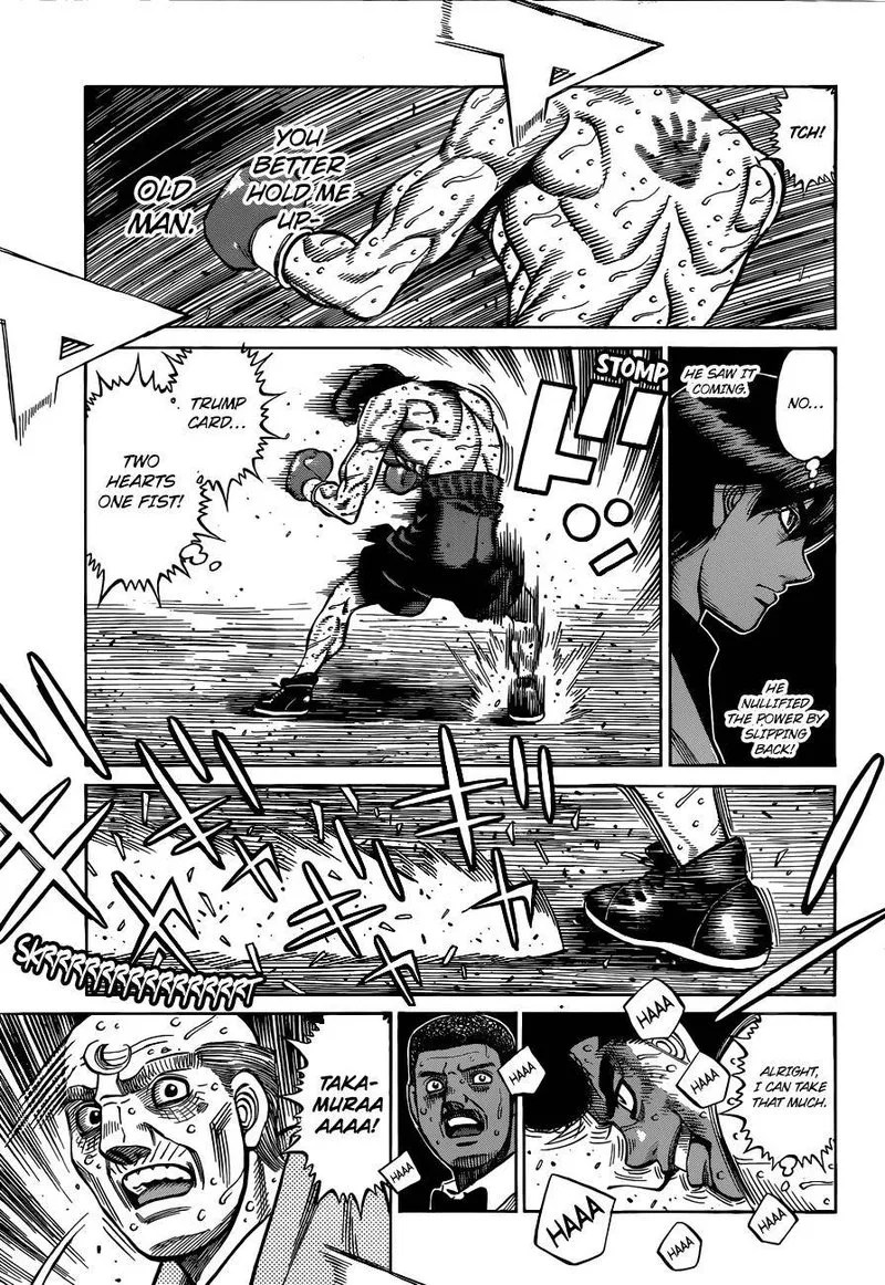 Hajime no Ippo Chapter 1345 page 5