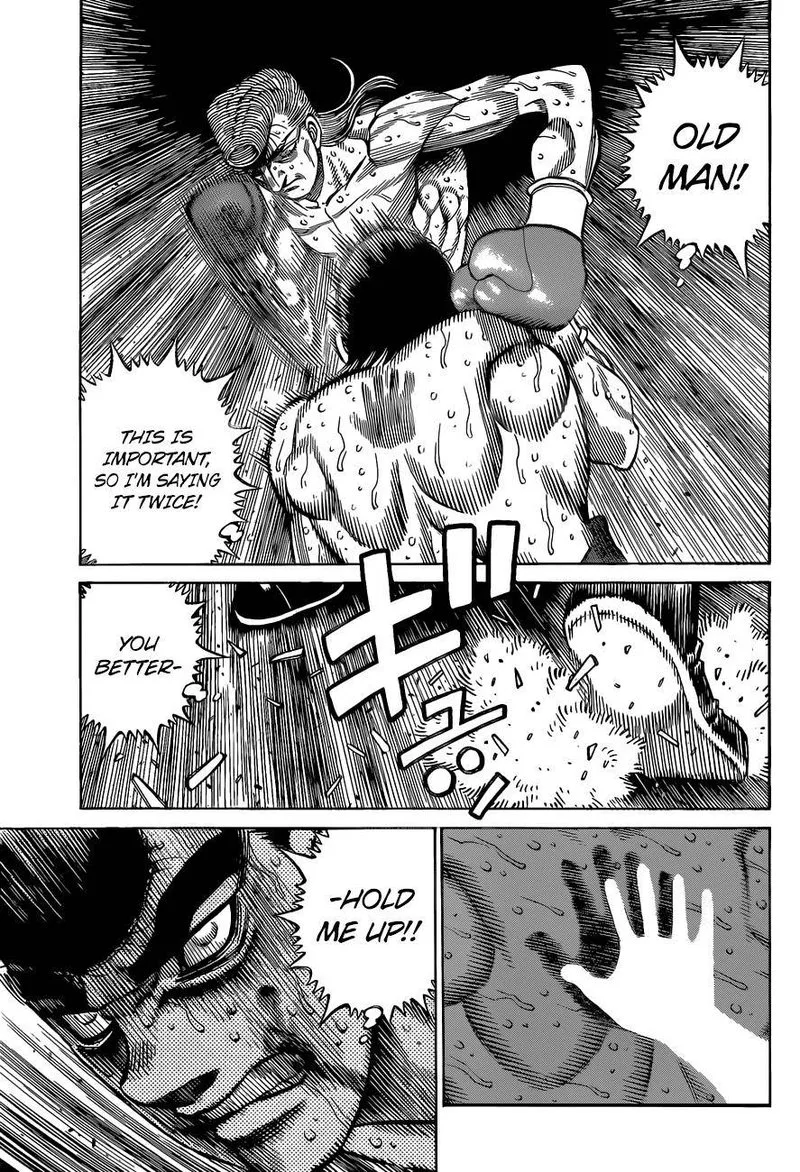Hajime no Ippo Chapter 1345 page 17