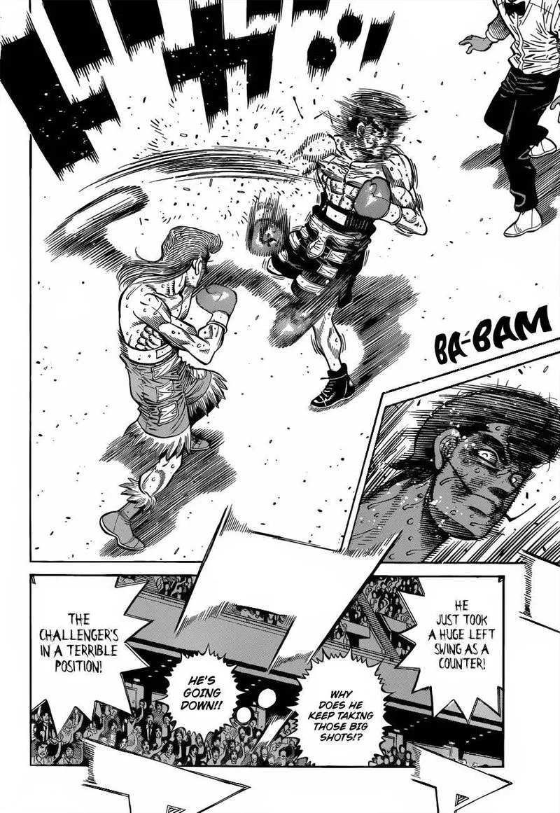 Hajime no Ippo Chapter 1345 page 4
