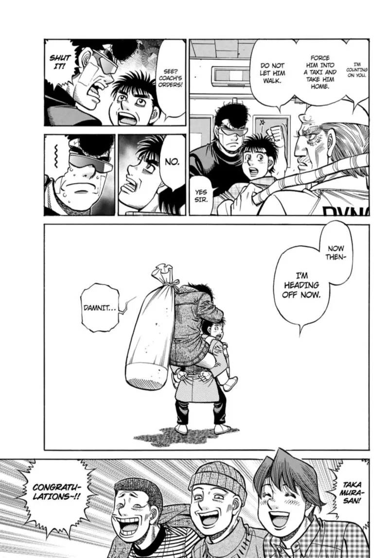 Hajime no Ippo Chapter 1348 page 11