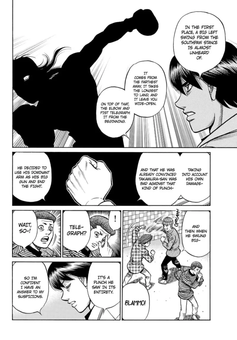 Hajime no Ippo Chapter 1348 page 6