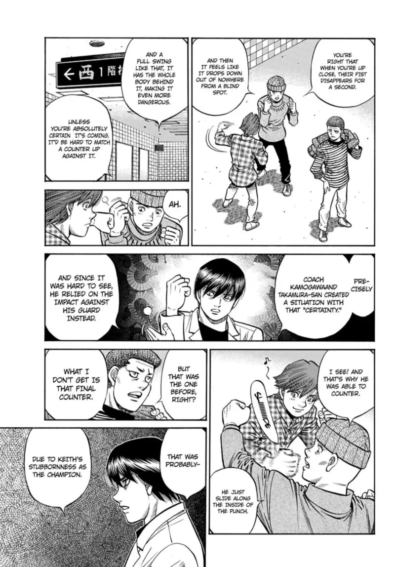 Hajime no Ippo Chapter 1348 page 5