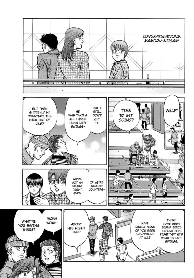 Hajime no Ippo Chapter 1348 page 3