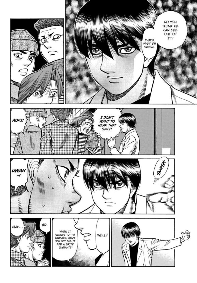 Hajime no Ippo Chapter 1348 page 4