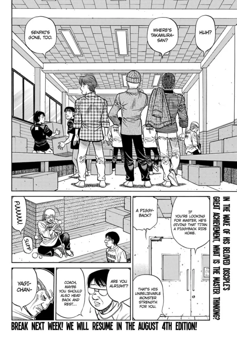 Hajime no Ippo Chapter 1348 page 12