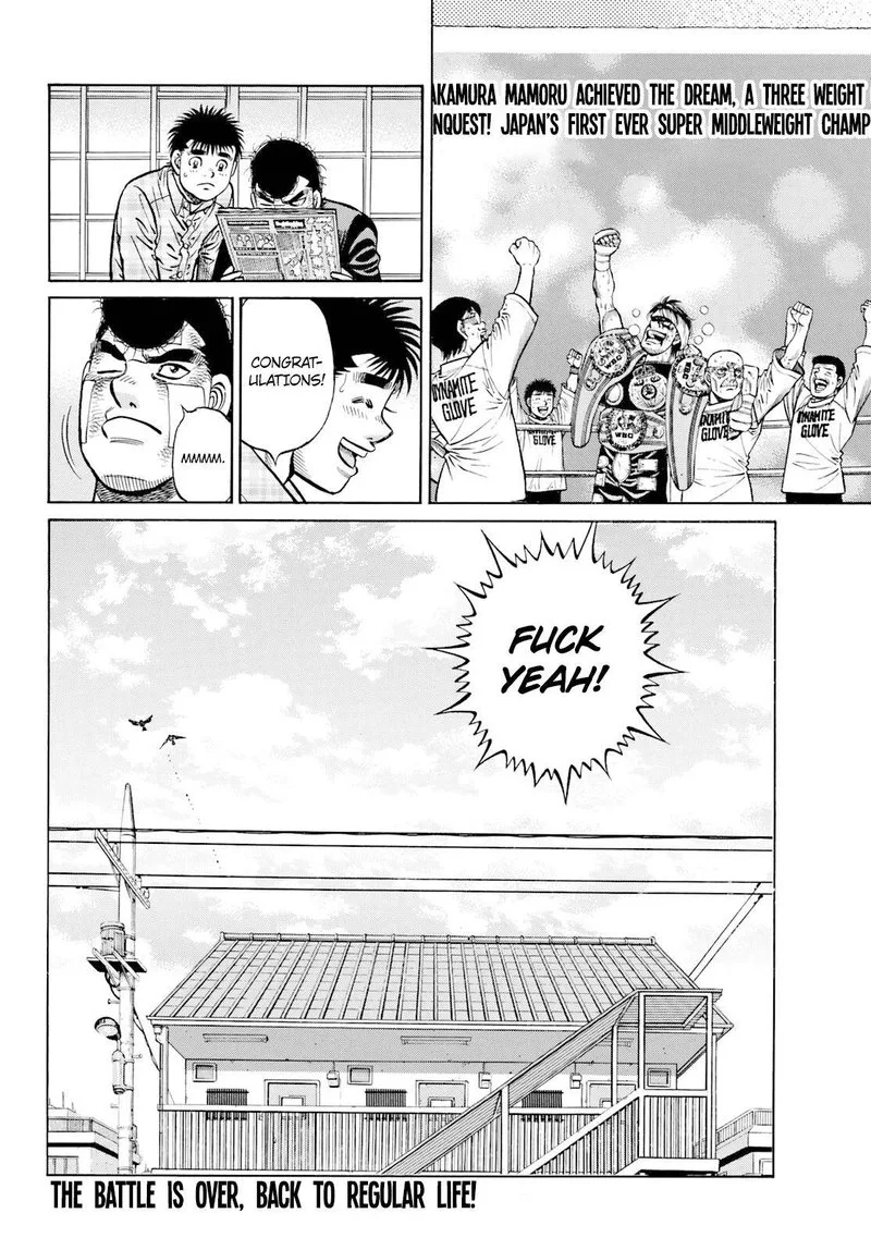 Hajime no Ippo Chapter 1349 page 18