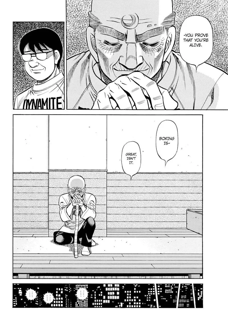 Hajime no Ippo Chapter 1349 page 4