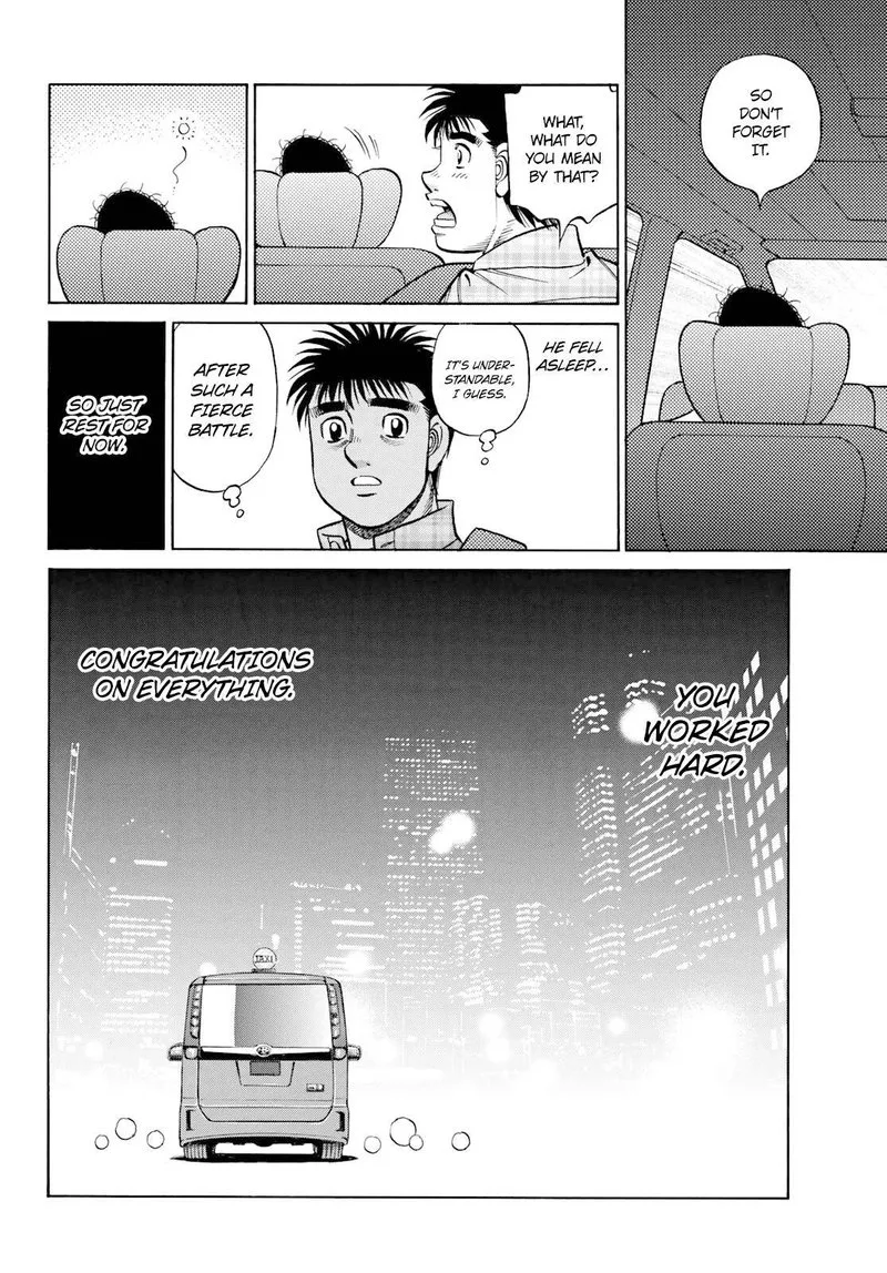Hajime no Ippo Chapter 1349 page 8
