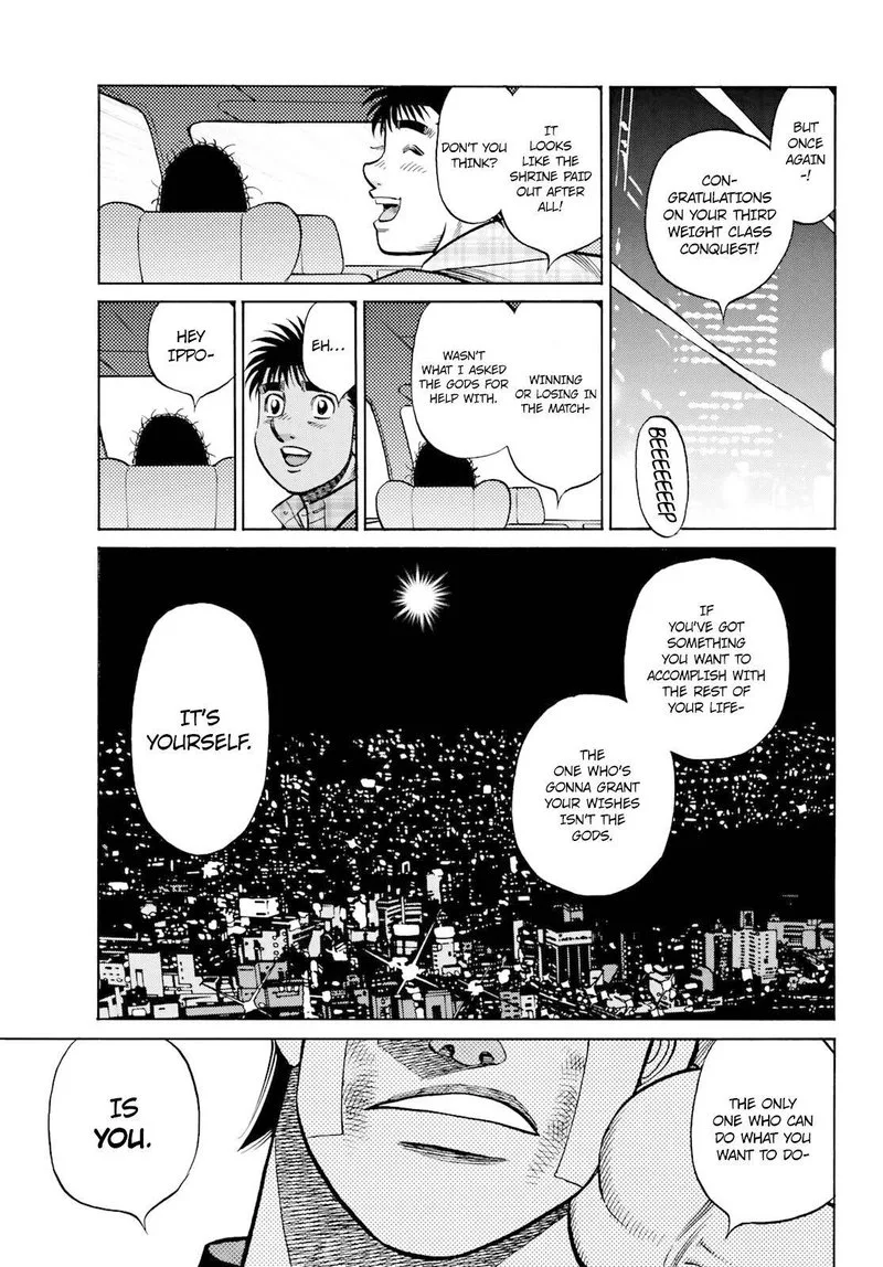 Hajime no Ippo Chapter 1349 page 7