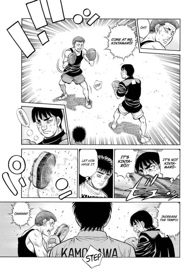 Hajime no Ippo Chapter 1350 page 5