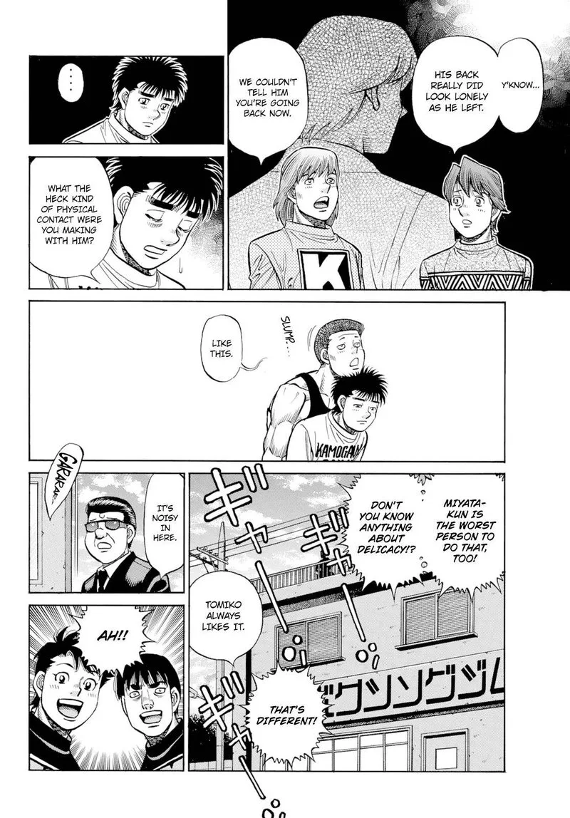 Hajime no Ippo Chapter 1350 page 10