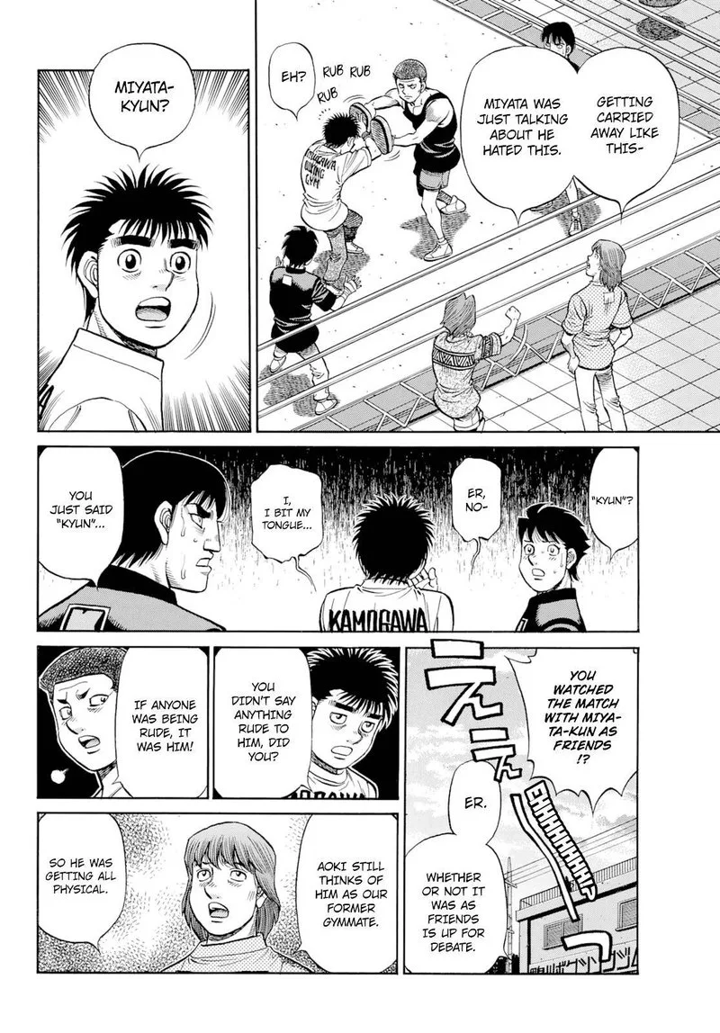 Hajime no Ippo Chapter 1350 page 8
