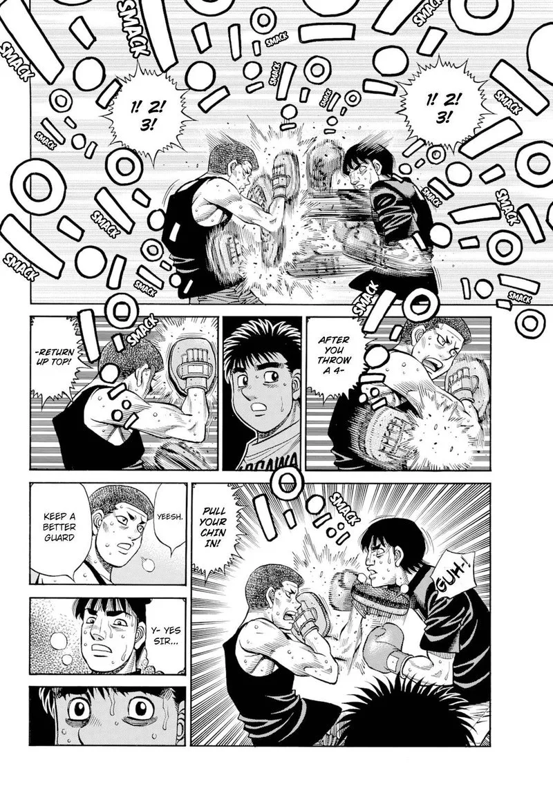 Hajime no Ippo Chapter 1350 page 6