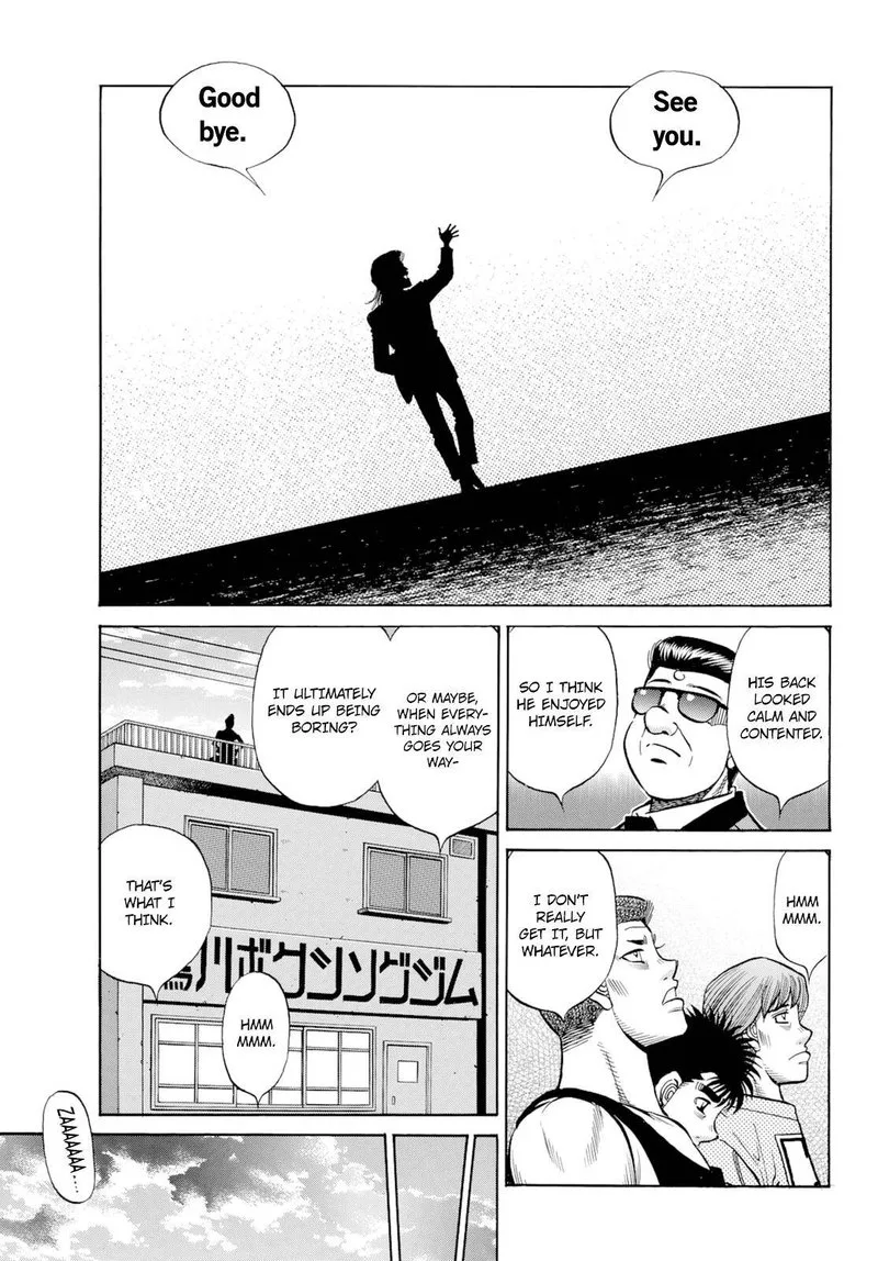 Hajime no Ippo Chapter 1350 page 15