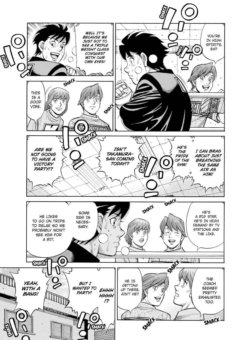 Hajime no Ippo Chapter 1350 page 3