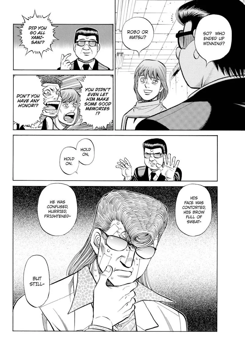 Hajime no Ippo Chapter 1350 page 14