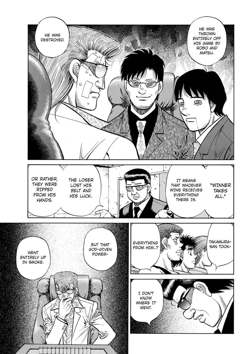 Hajime no Ippo Chapter 1350 page 13